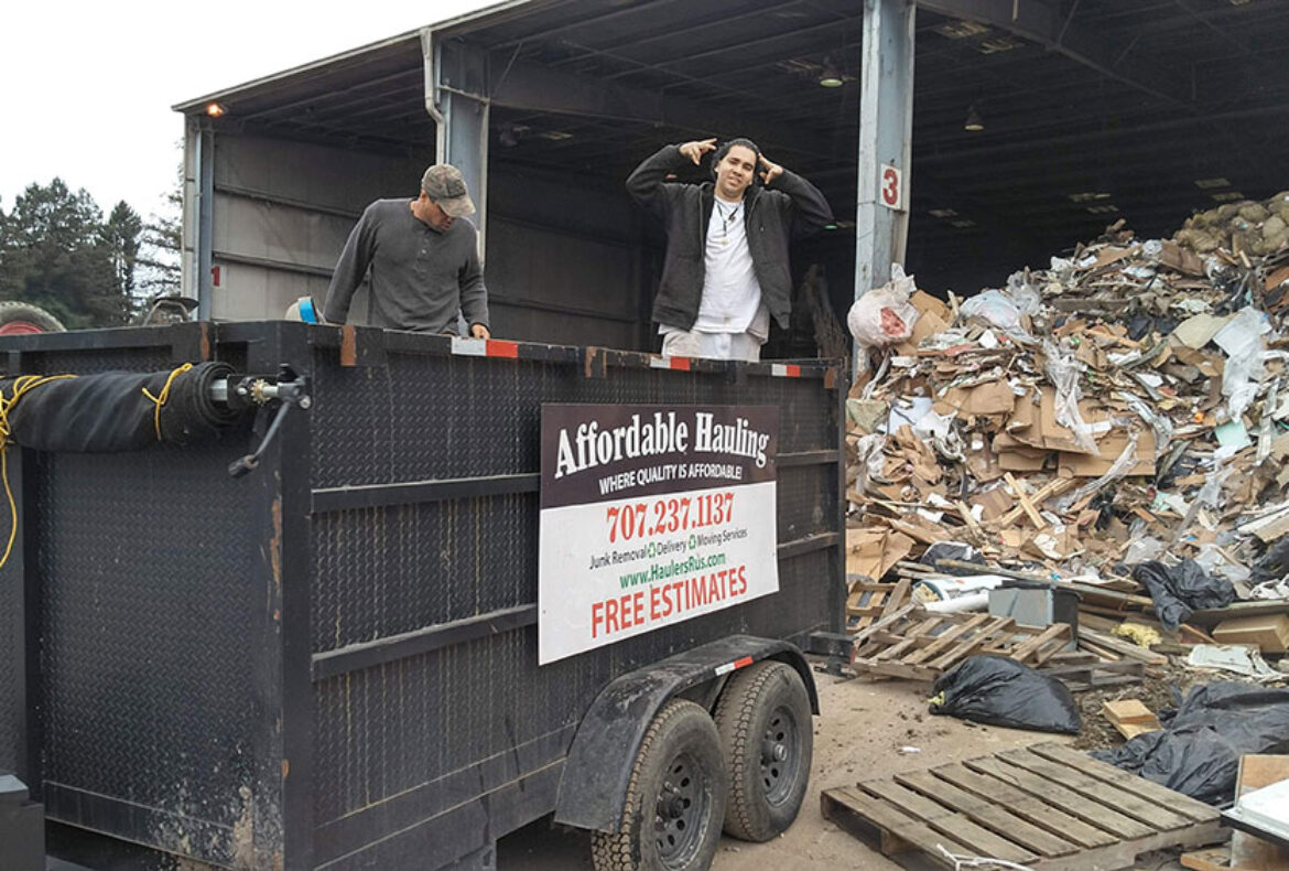 Declutter Your Life – Junk Removal Made Easy in Santa Rosa by Affordable Hauling!