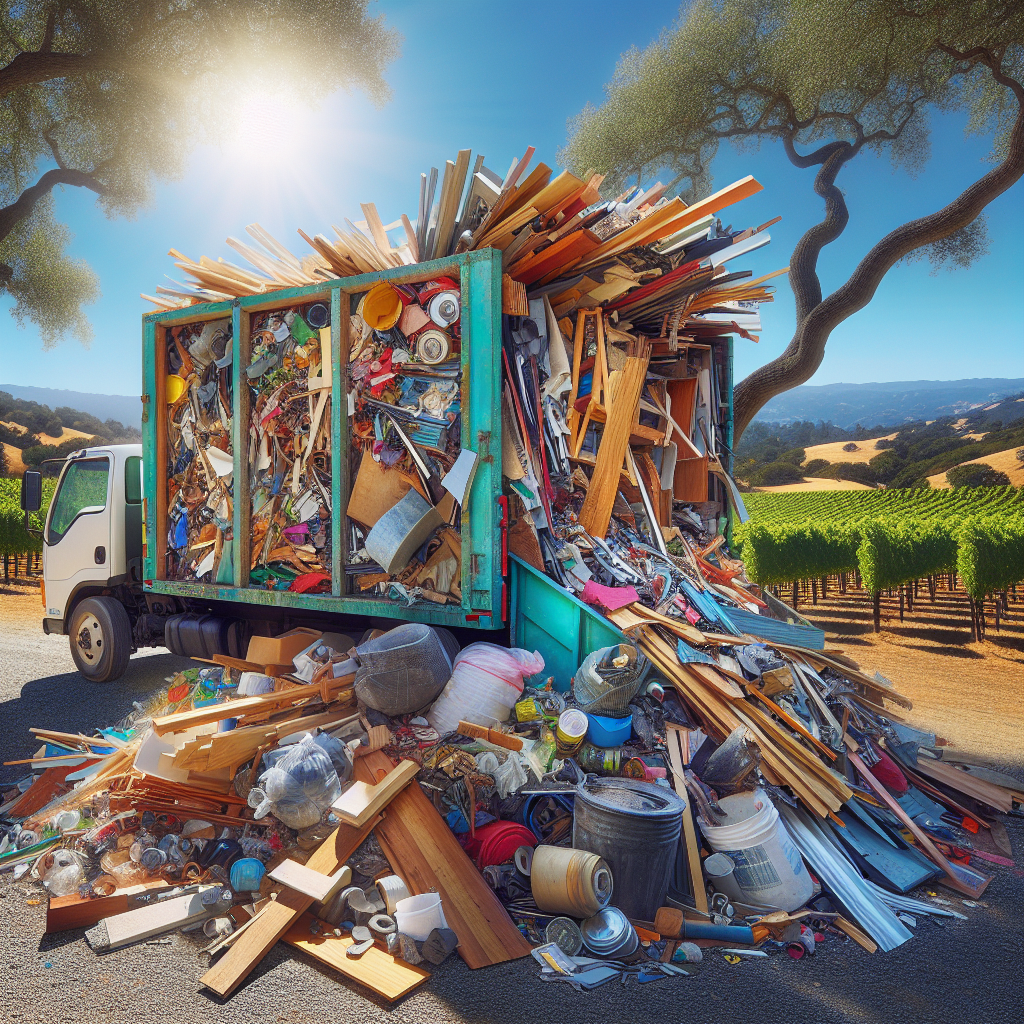 Affordable Junk Hauling in Sonoma County: Expert Construction Cleanup and Renovation Debris Disposal Services