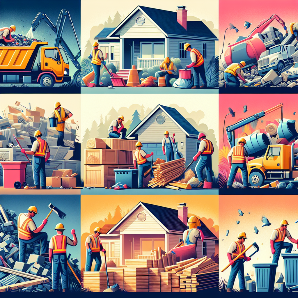 Sonoma County Affordable Junk Hauling, Construction Clean Up, and Renovation Debris Disposal Services